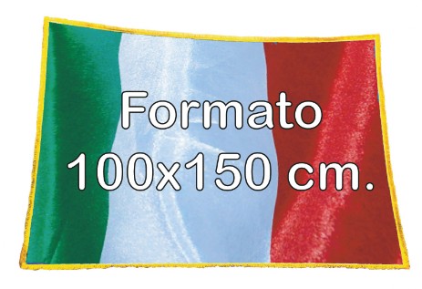 bandiera da interno con frangia 150x100 cm