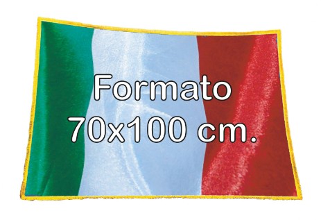 bandiera da interno con frangia 100x70 cm