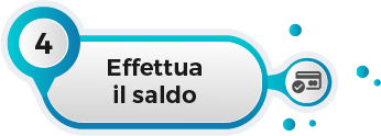 effettua il saldo