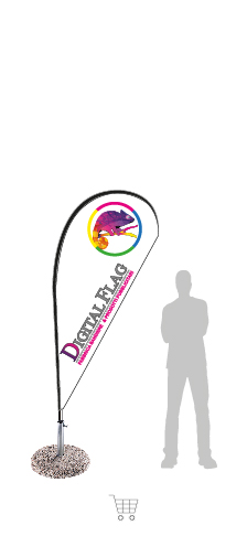BANDIERA A GOCCIA MOD. M PERSONALIZZATA BANDIERA A GOCCIA MOD. M PERSONALIZZATA