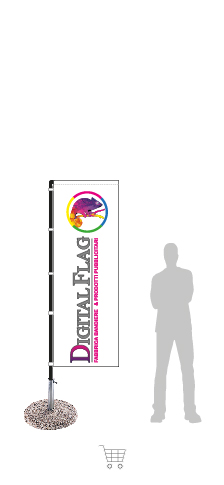 BANDIERA A STENDARDO MOD. S BANDIERA FLYING BANNER MOD. S