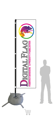 BANDIERA A STENDARDO MOD. S BANDIERA FLYONG BANNER MOD. S