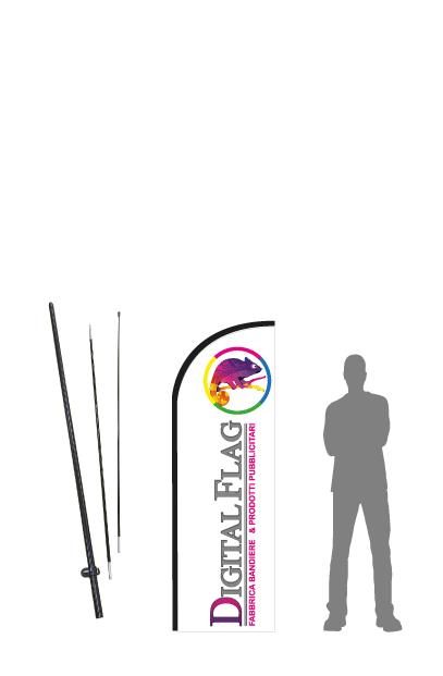 BANDIERA A VELA S VELA PUBBLICITARIA S